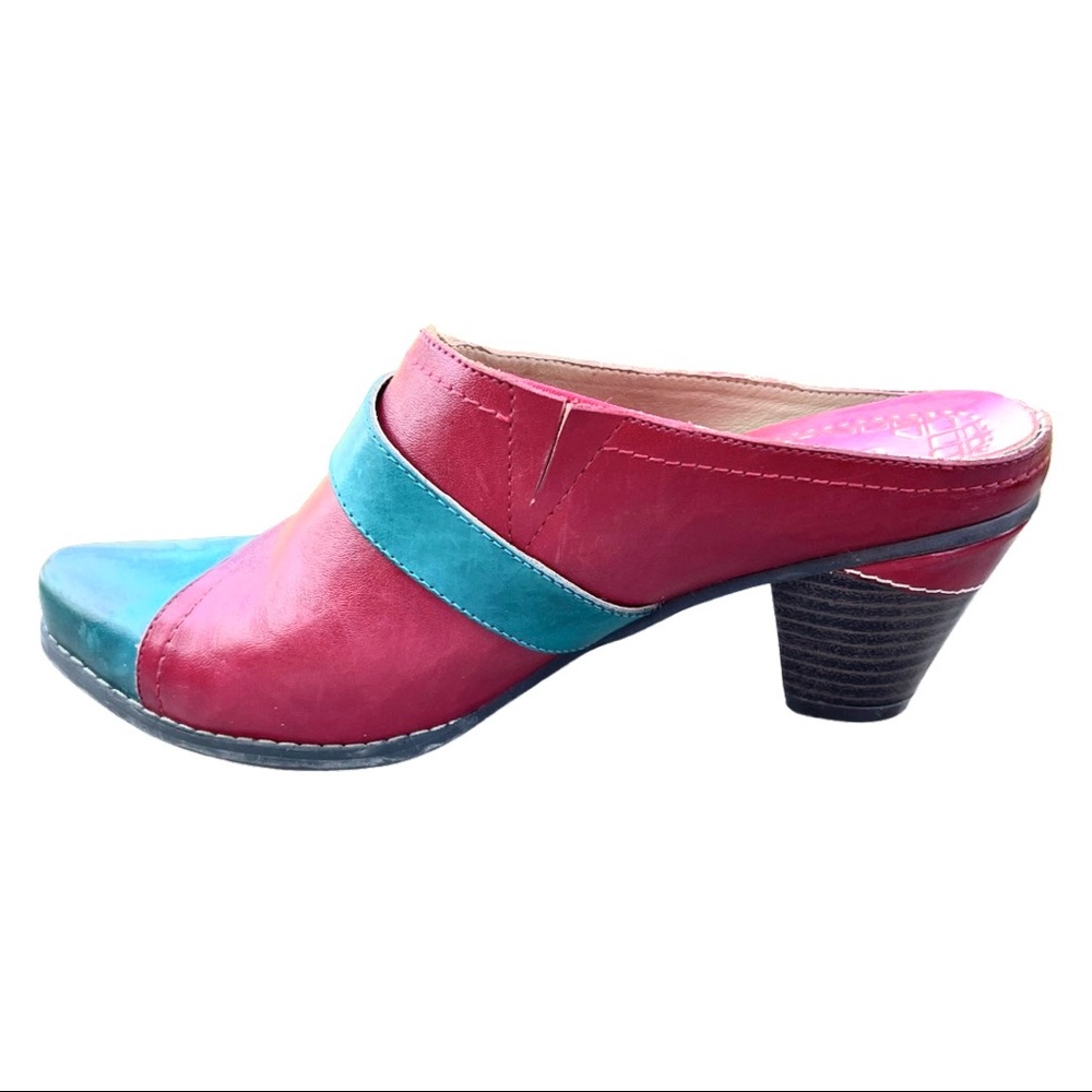 Corky Elite Color Block Slide On Mules. Size 9. S… - image 4